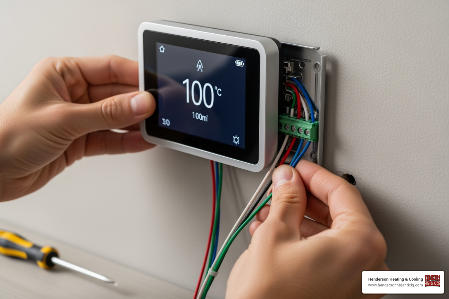 smart thermostat installation